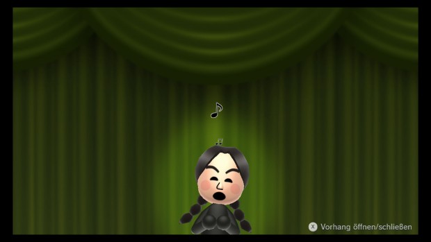 Mit einem farbigen Vorhang können Nutzer Webseiten auf dem Gamepad verhüllen, dann auf den TV spiegeln und dramatisch enthüllen. Welche Webseite wir wohl verbergen?